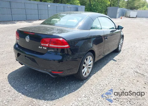 2014 Volkswagen Eos Komfort из США, поврежденный, VIN WVWBW8AH8EV004253